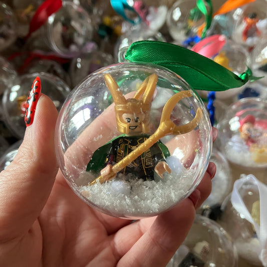 Superhero Christmas Bauble