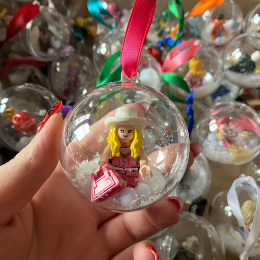 Doll Christmas Bauble