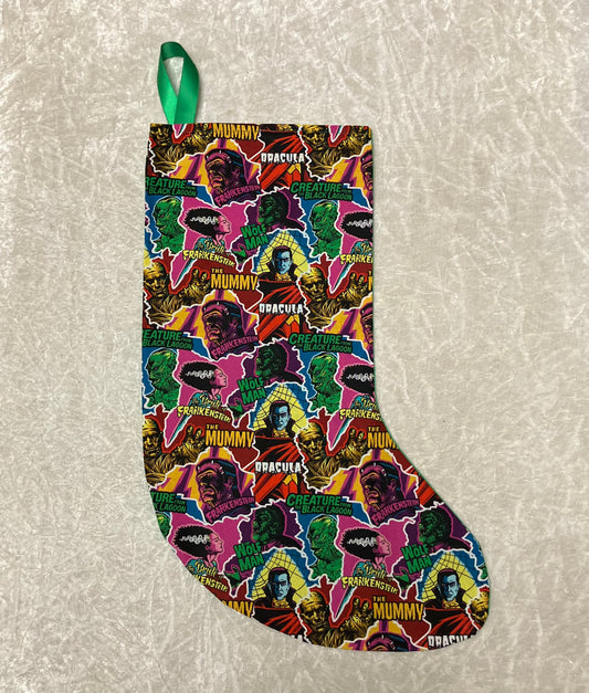 Monsters Christmas Stocking