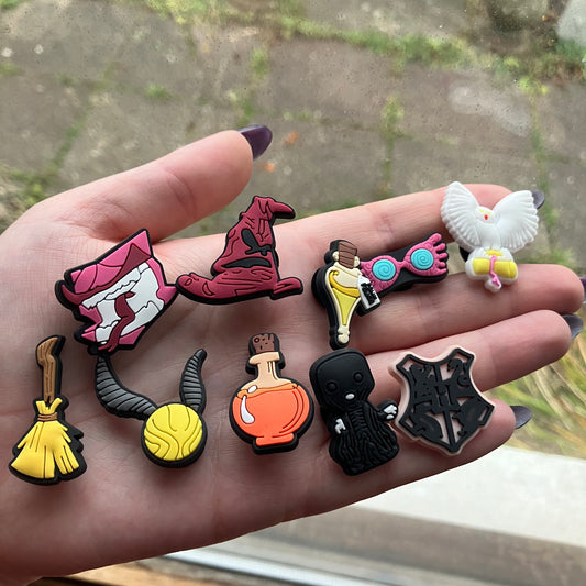 Wizard Shoe Charms