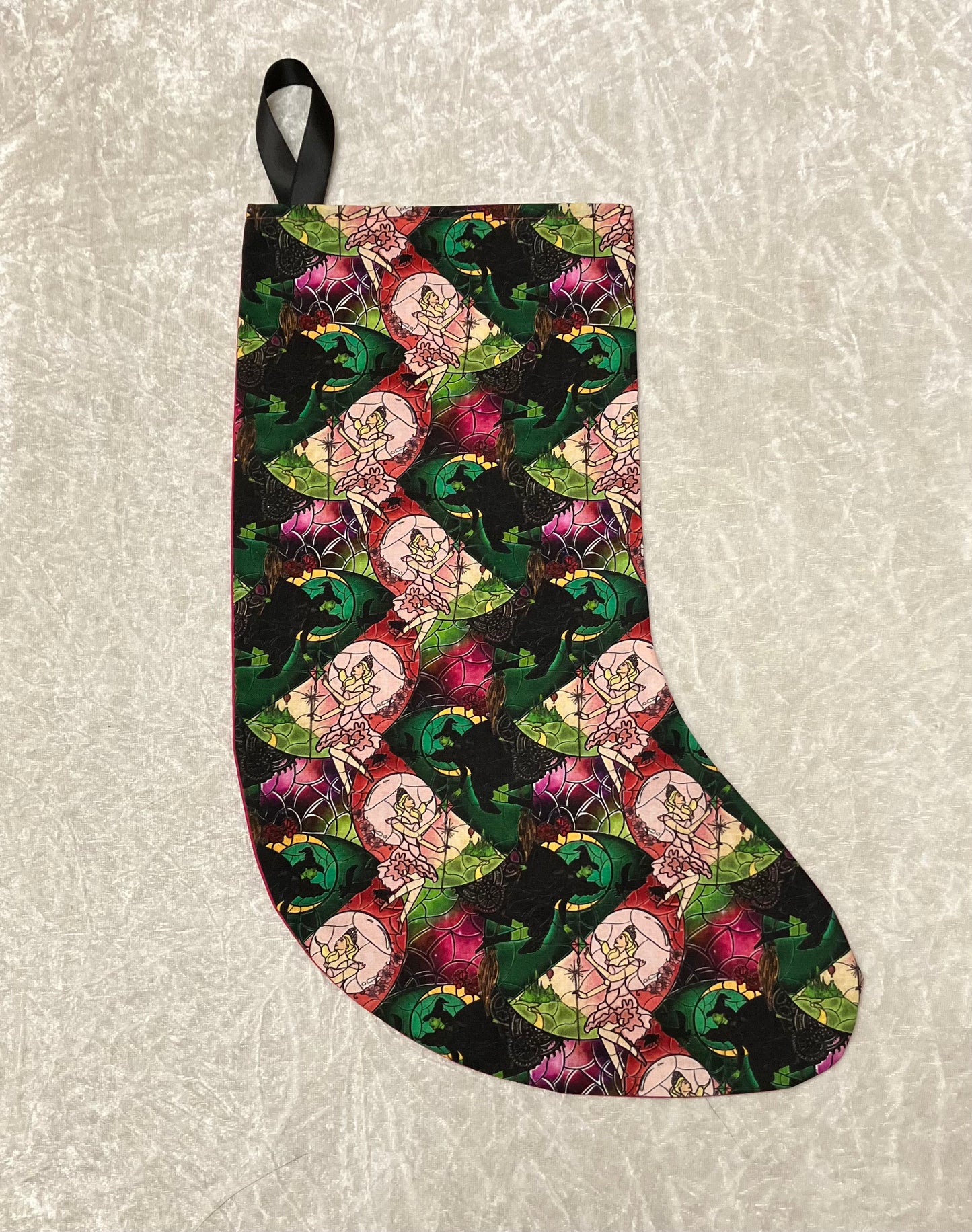 Musical Witch Christmas Stocking