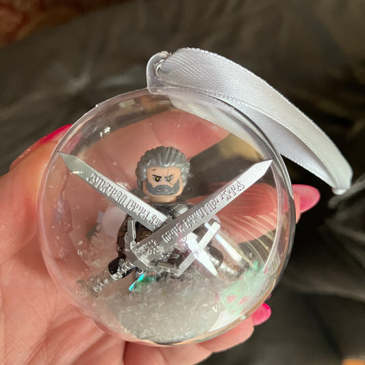 Toss A Coin Christmas Bauble