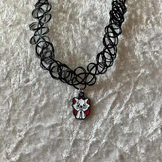 Cartoon Cat Choker