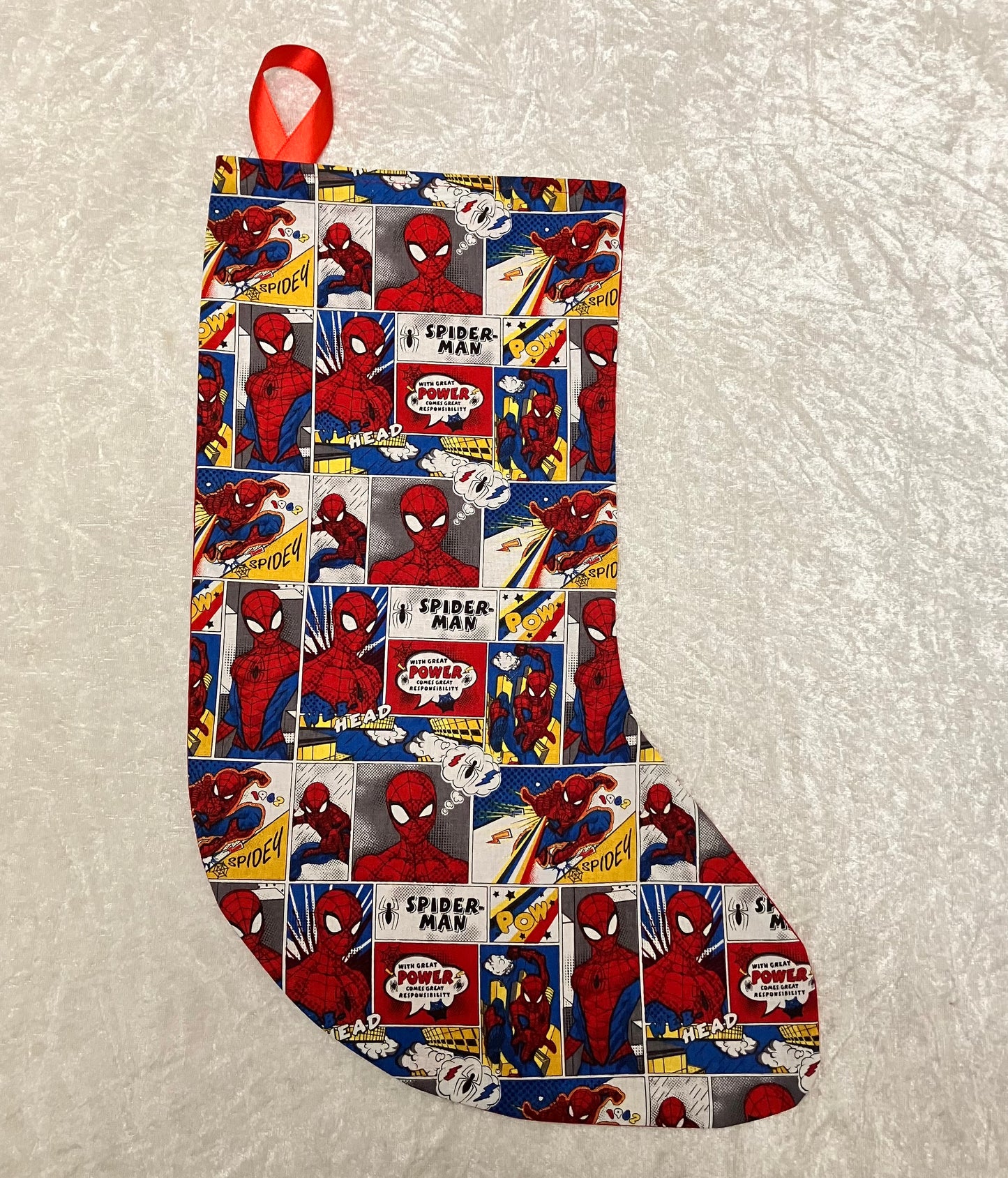 Superhero Christmas Stocking