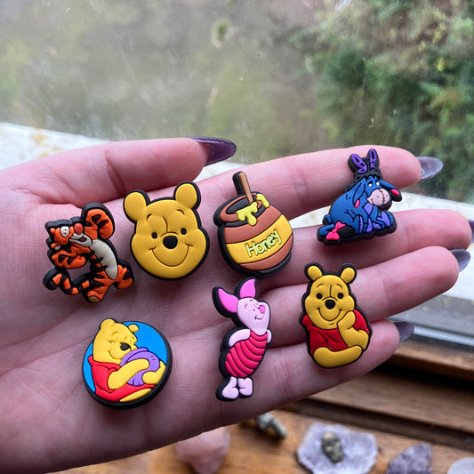Cartoon Bear Shoe Charms